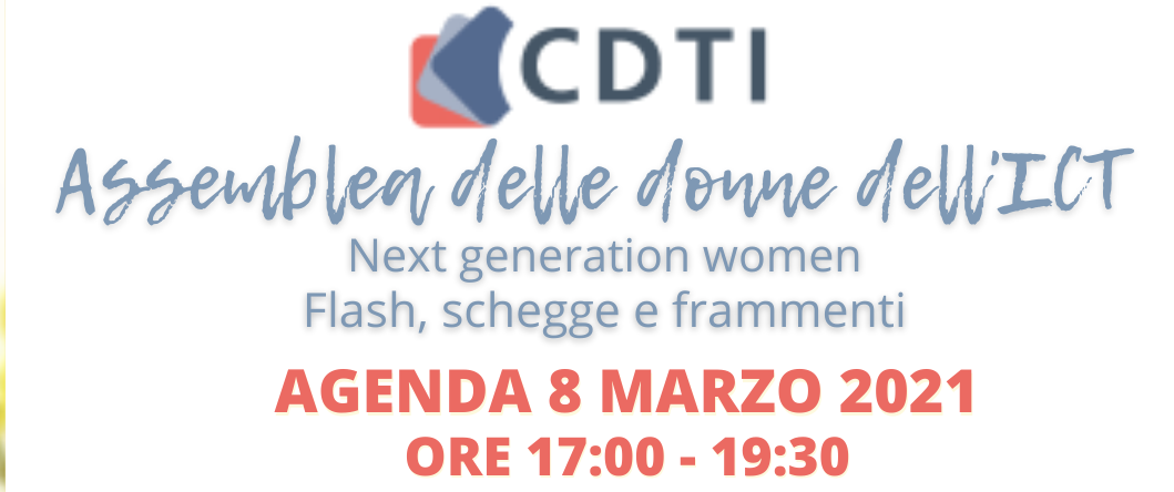 Ci raccontiamo all’Assemblea delle donne dell’ICT